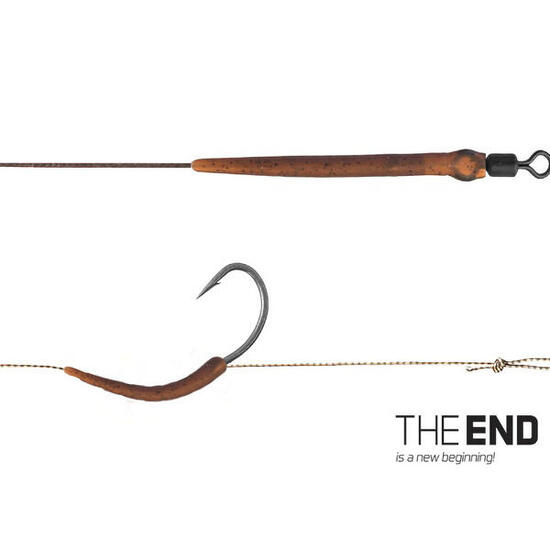 Bas de ligne THE END Boilie rig | 20cm/25lbs/#6