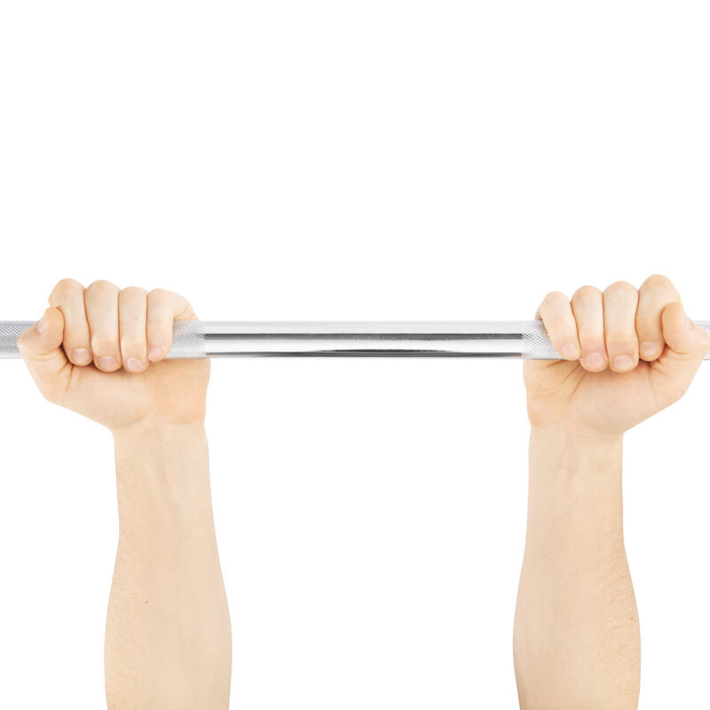 Set culturism bituminos 40 kg + bară dreaptă 120 cm