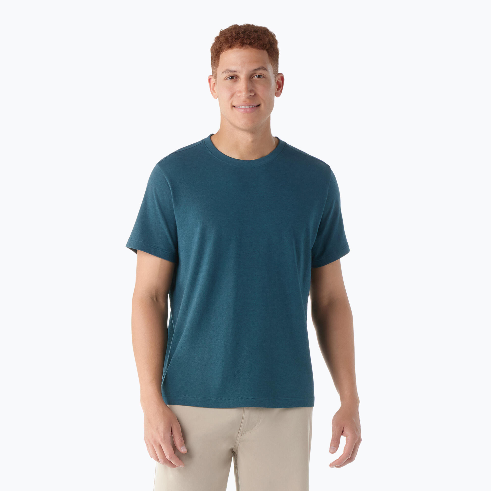 Koszulka męska Smartwool Perfect Crew Short Sleeve 3/4