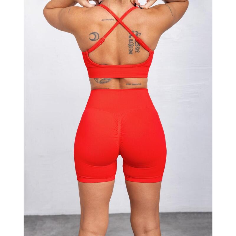 Short Sculpt Scrunch - Rouge