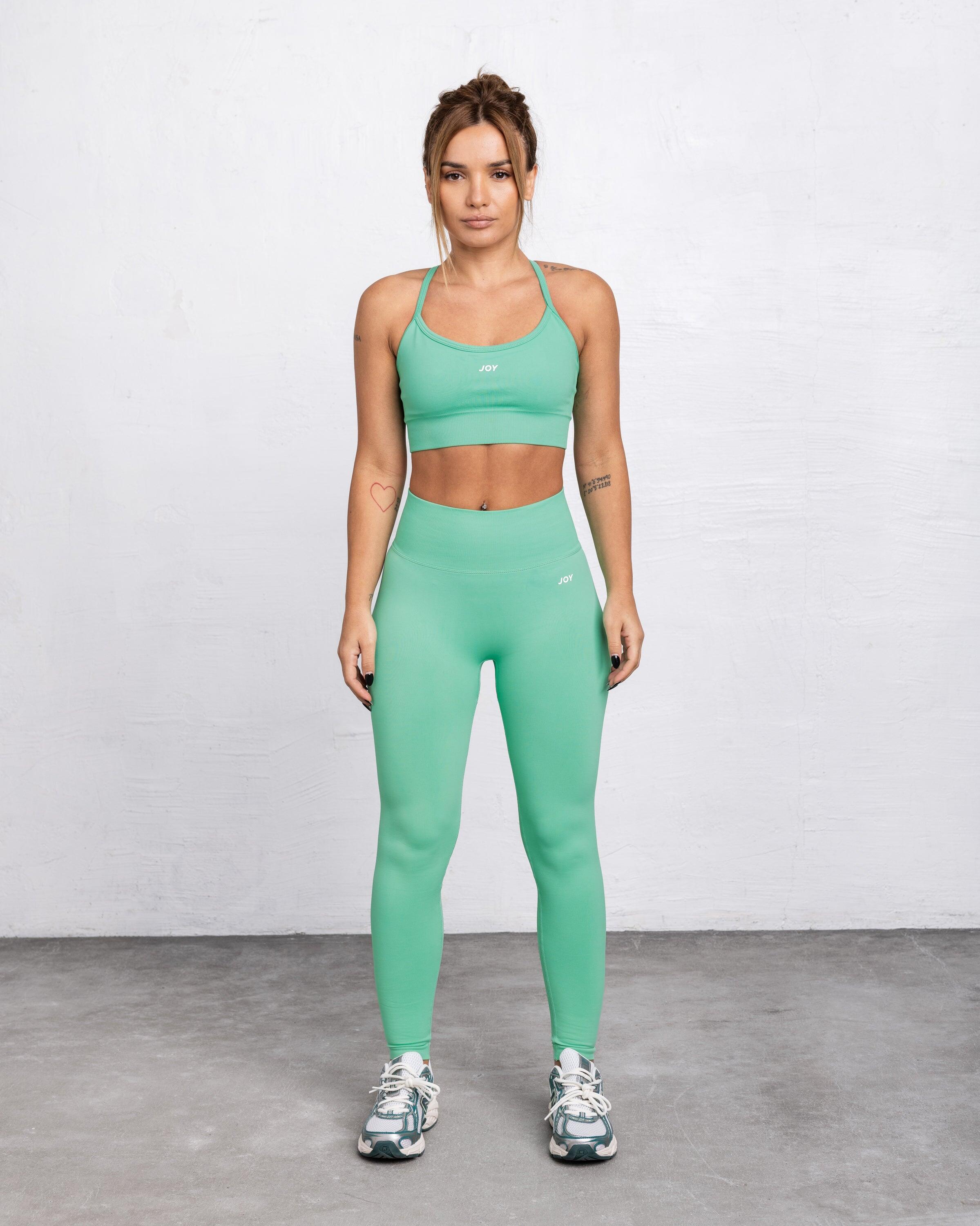 Legging Sculpt Scrunch - Vert 3/4