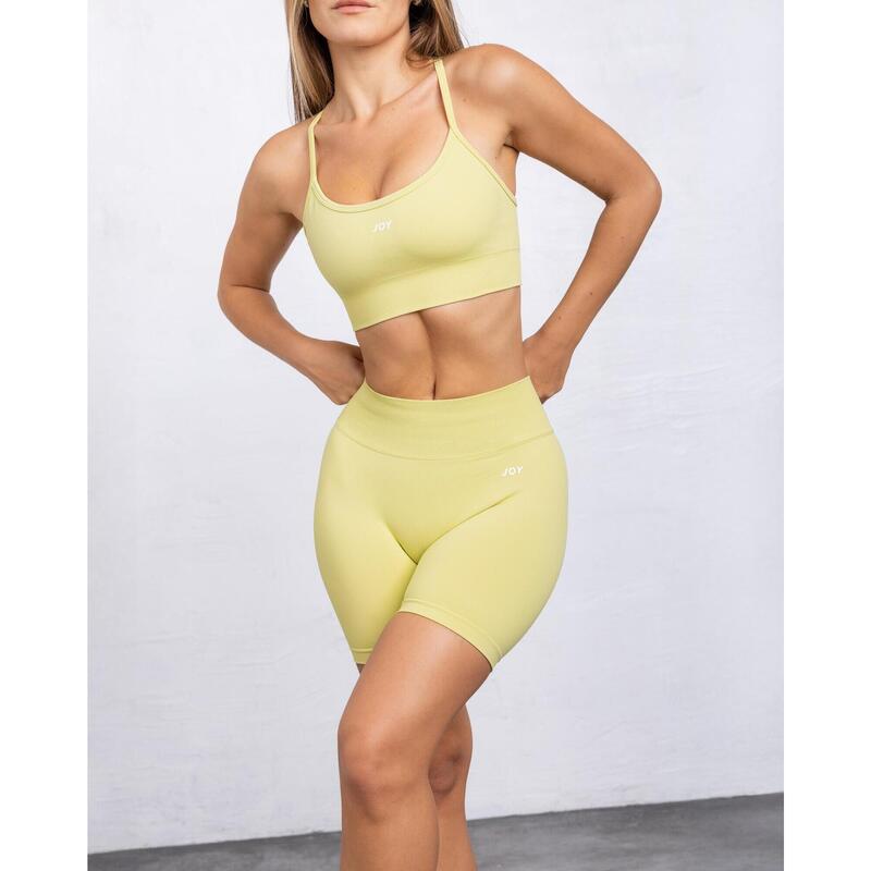 Short Sculpt Scrunch - Jaune