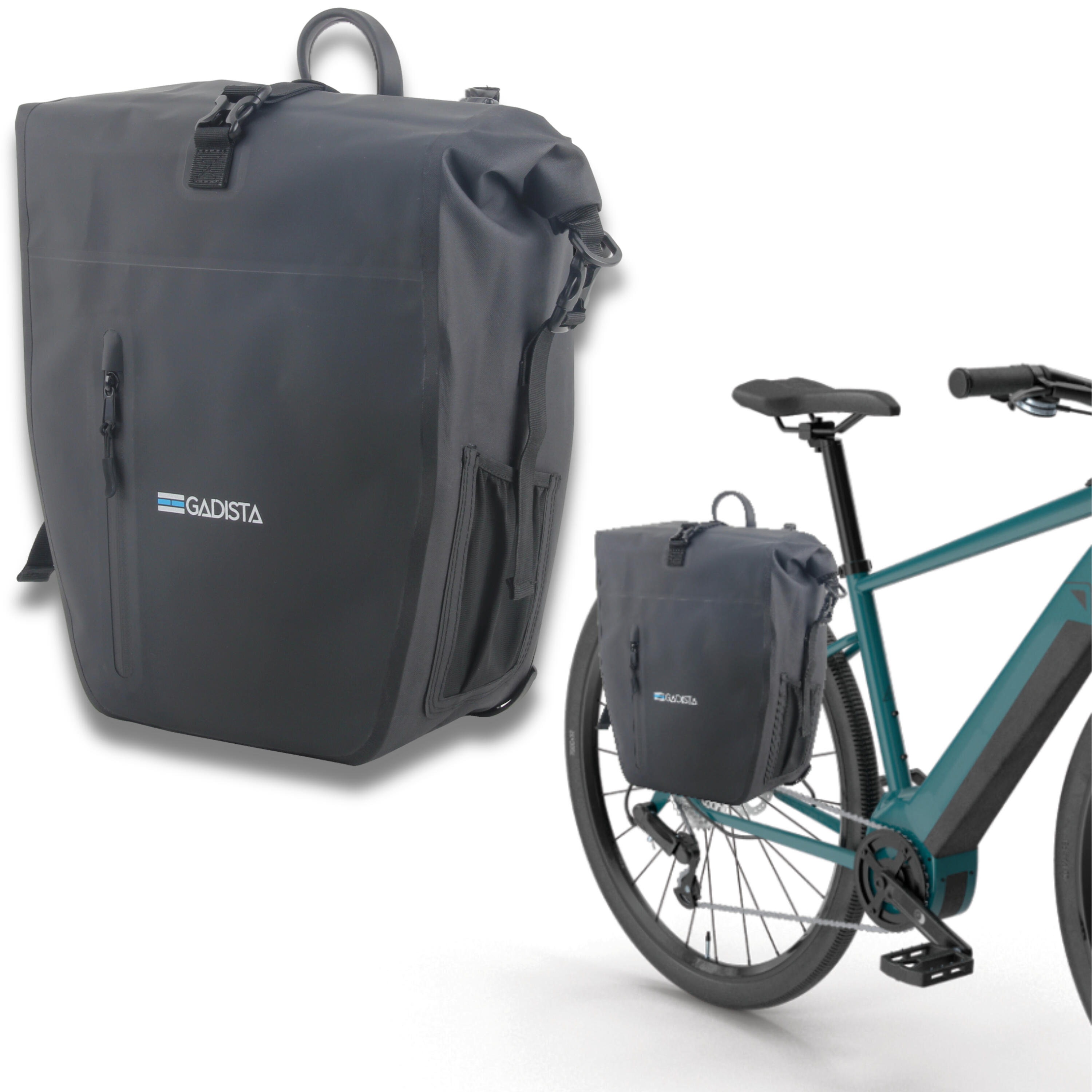 GADISTA GADISTA Frankreich, Fahrradtasche hinten 2EN1 TPU-Wasserdicht universell