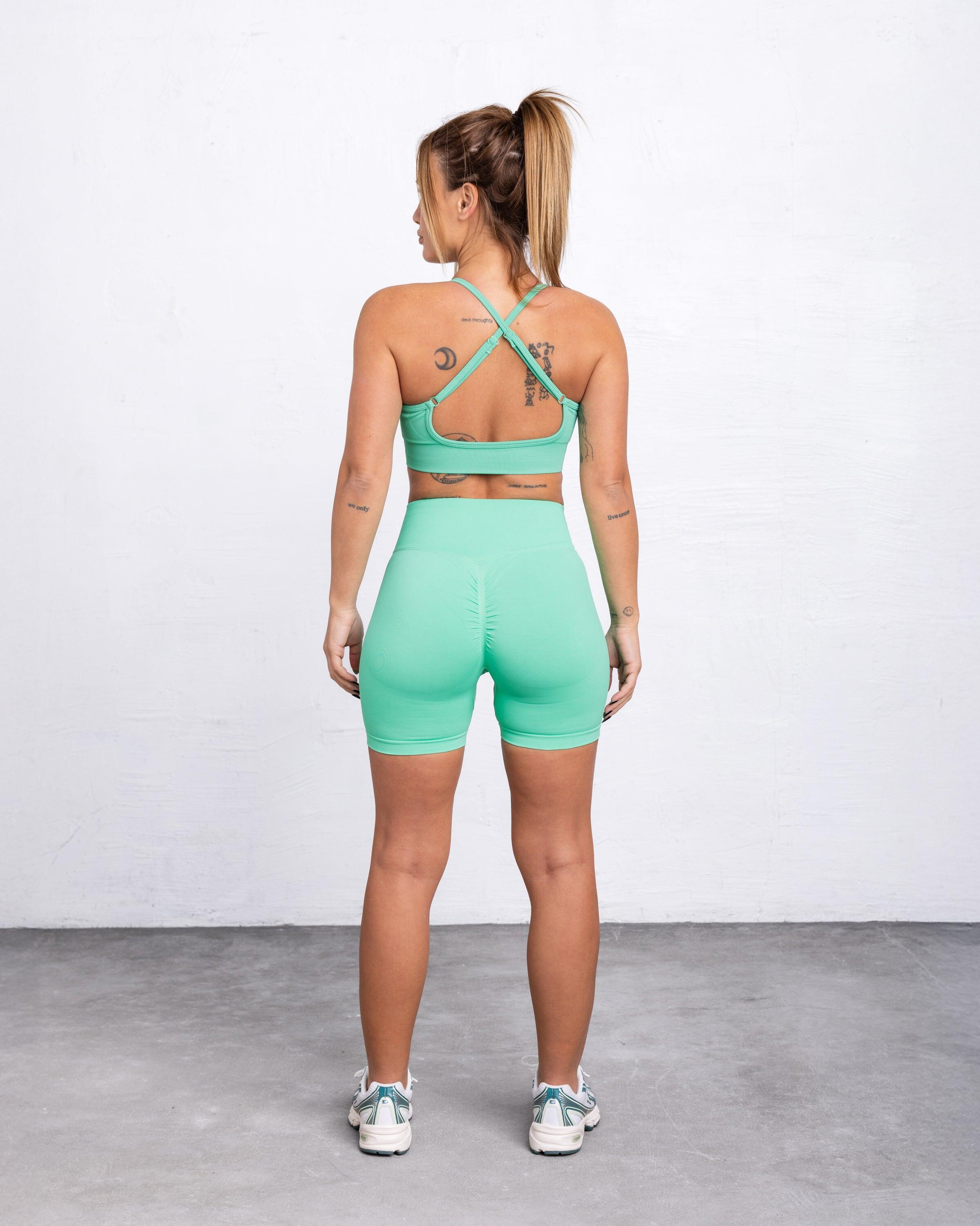 Calções Sculpt Scrunch - Verde 2/6