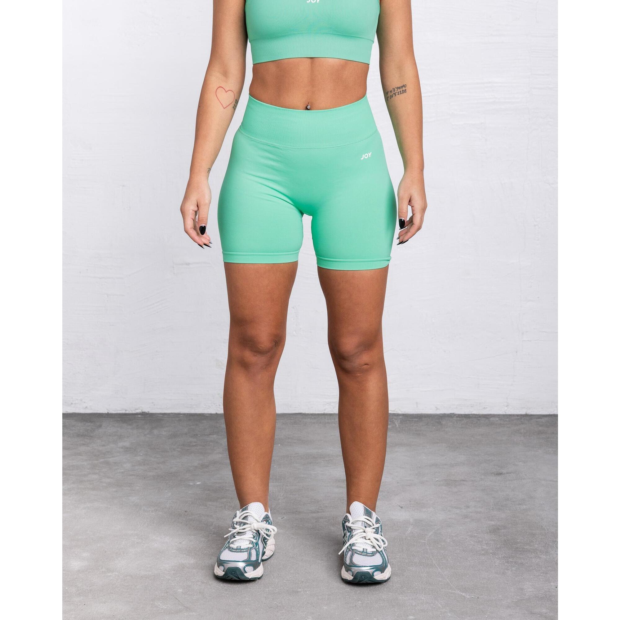 Joy Studio - Short Sculpt Scrunch - Vert - Short - Vert - 36 Xs - Decathlon