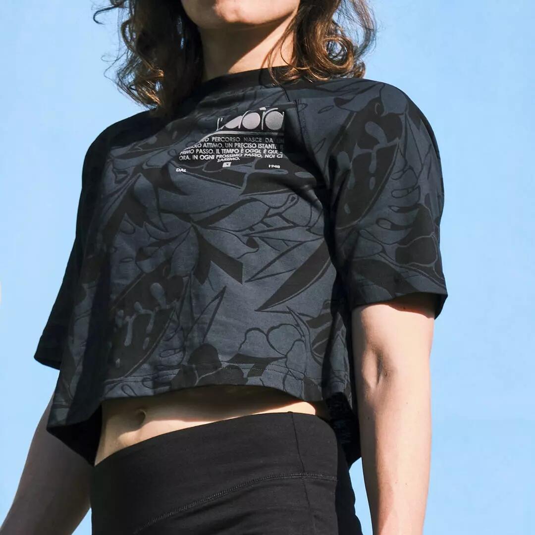 Koszulka damska DIADORA L. T-SHIRT SS CROP MANIFESTO 5/7