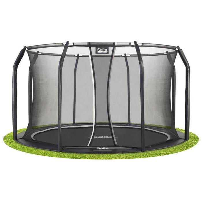 SALTA 14ft Salta Black Royal Baseground Round Trampoline