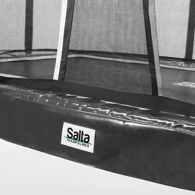 Trampoline - First Class - 427 x 244 cm - Rectangulaire Noir