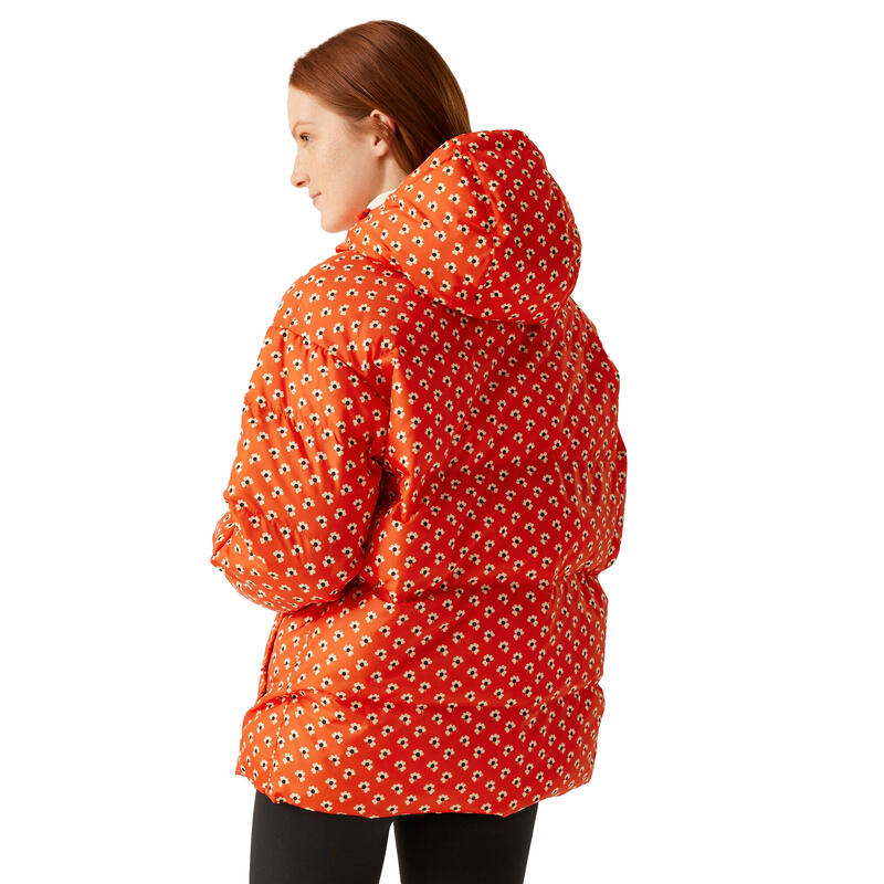 "Orla Kiely" Steppjacke Gesteppt für Damen Rot