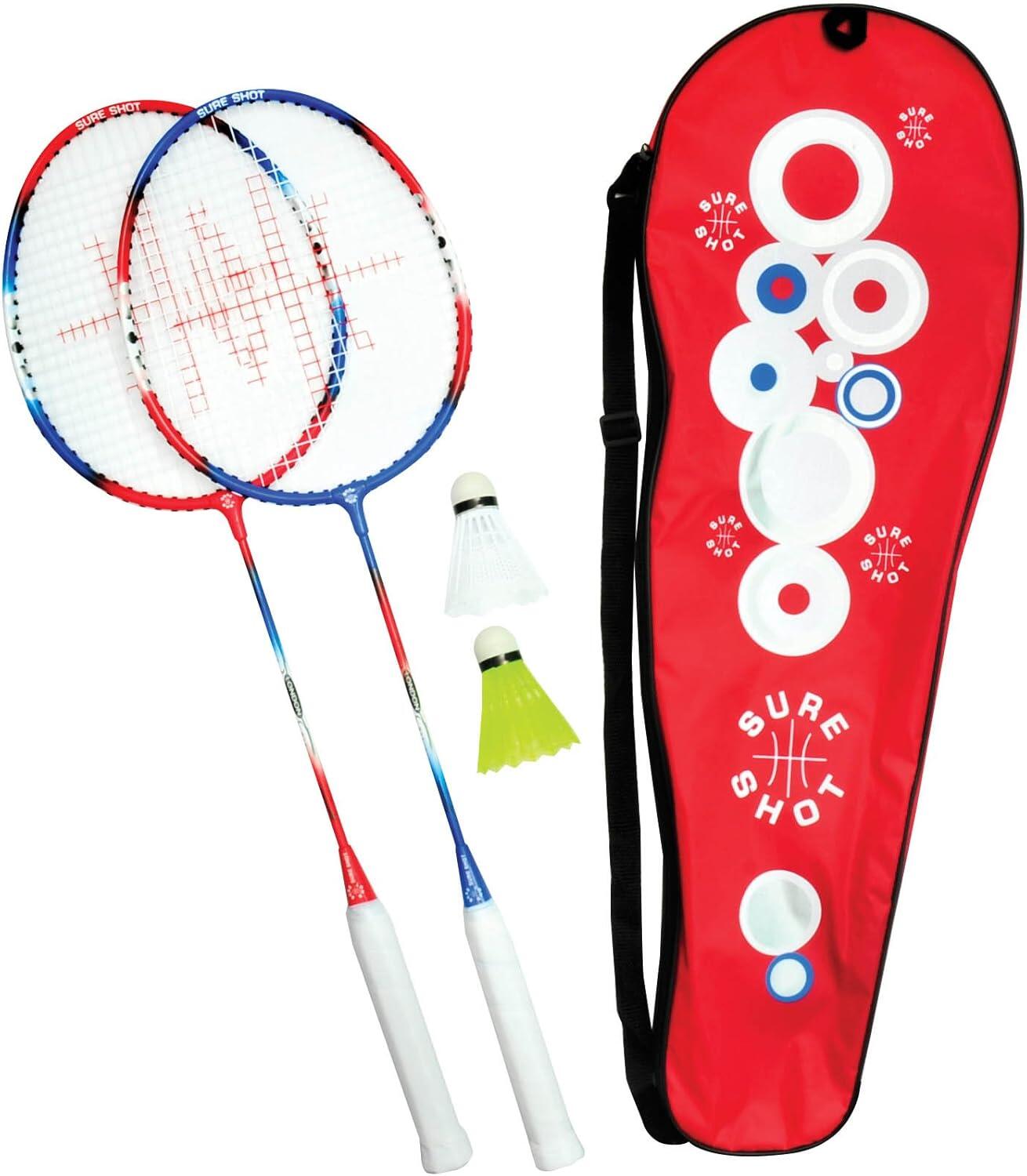 SURE SHOT Sure Shot London 2 Player Badminton Racket Set