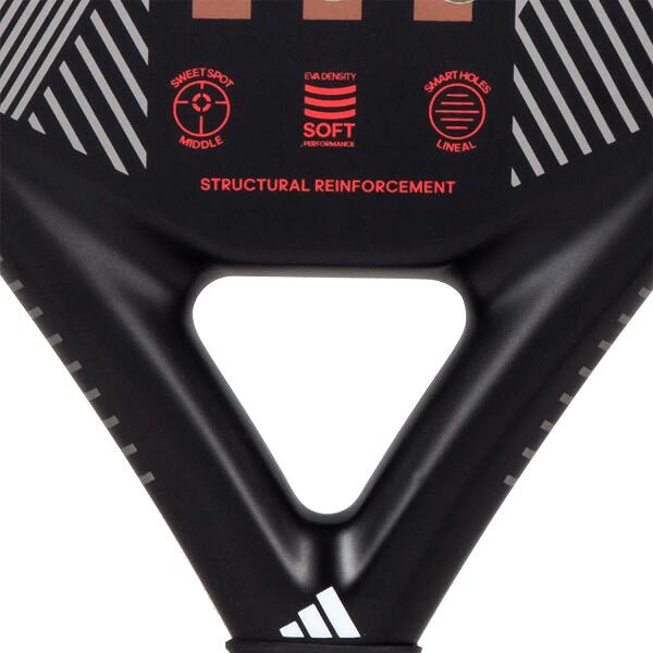 Padelracket adidas Match 3.3 Black/Red