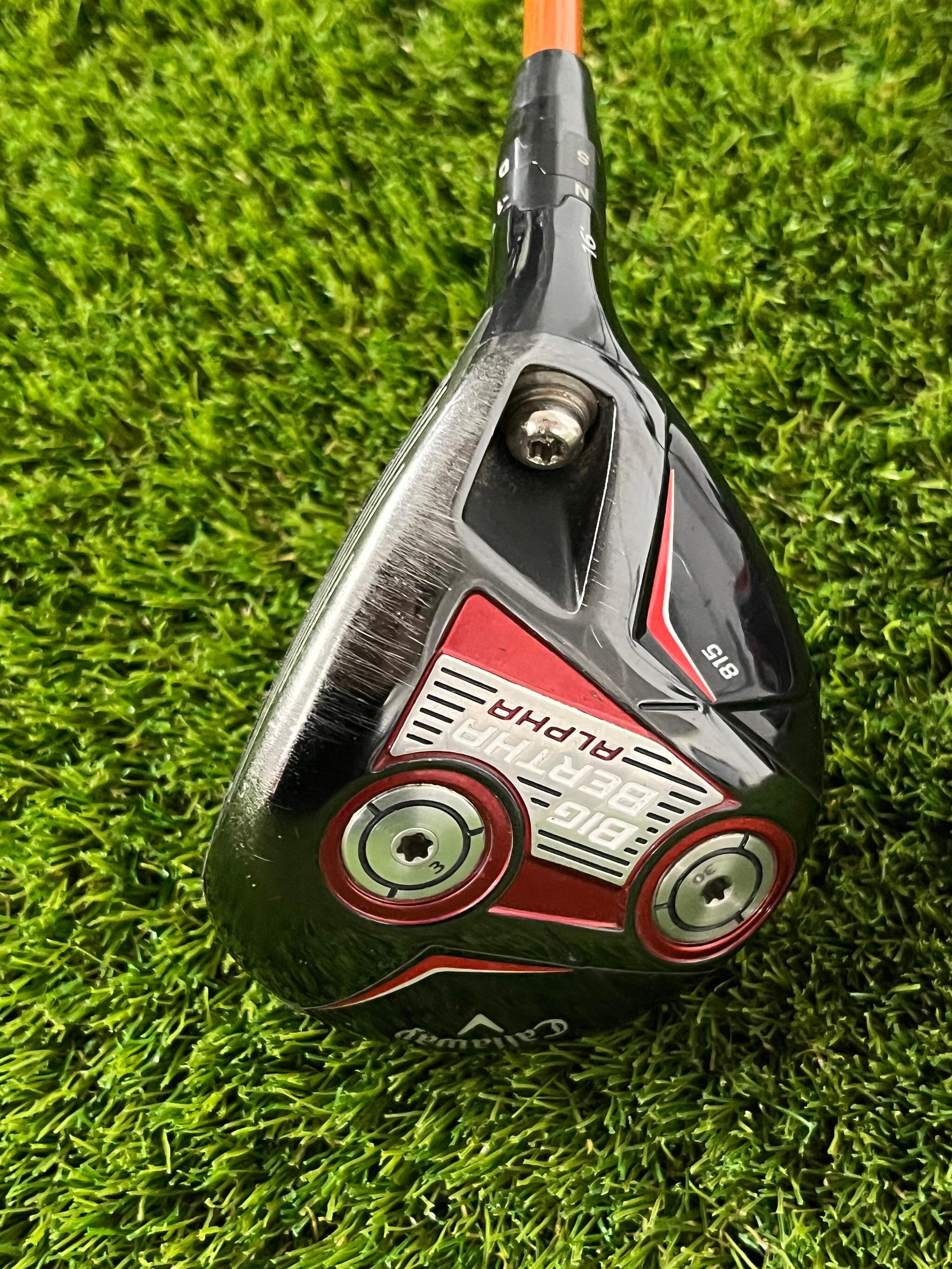 GRADE B-Callaway Big Bertha Alpha 815 16 Fwy 1/4