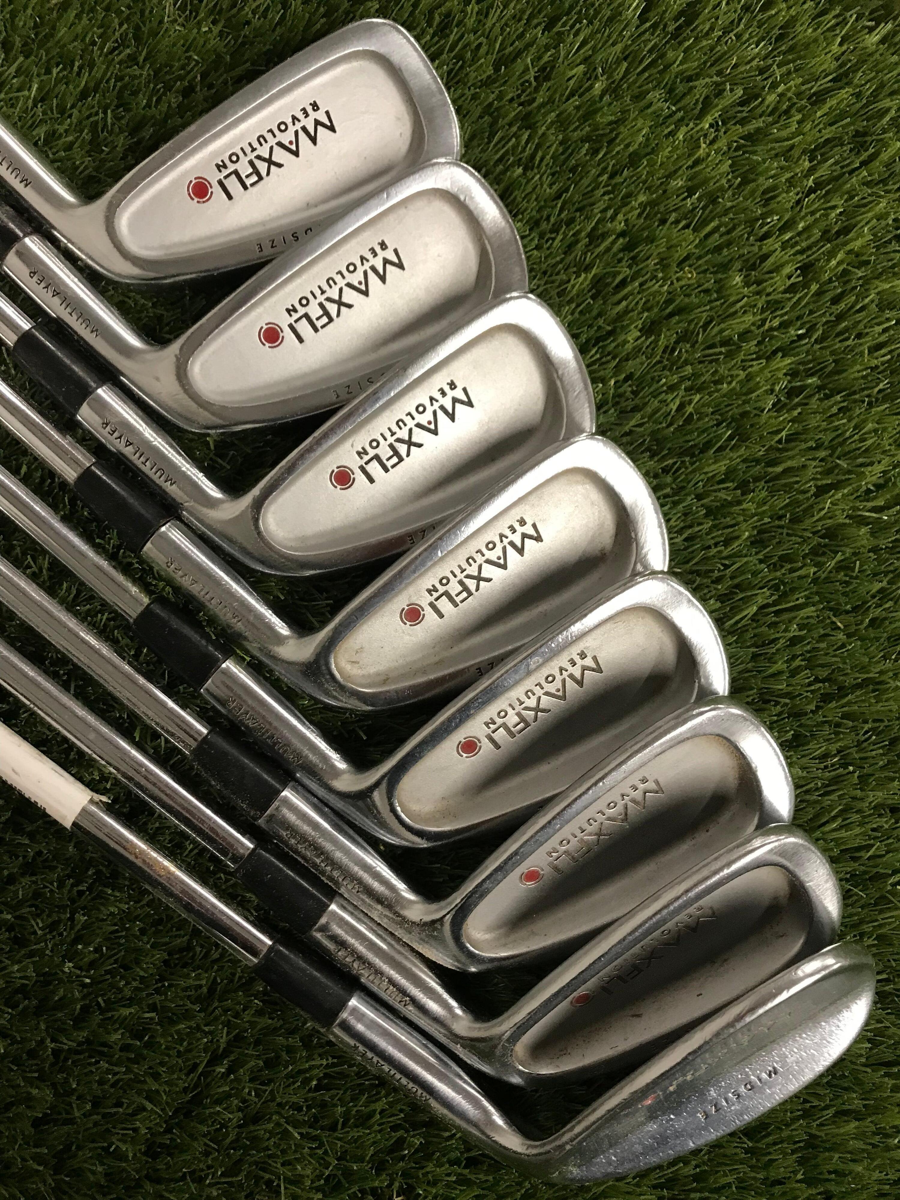 Maxfli Revolution Midsize Multilayer 3 Iron Regular Flex Steel Shaft Maxfli Revolution Midsize Multilayer 3 Iron Regular Flex Steel Shaft