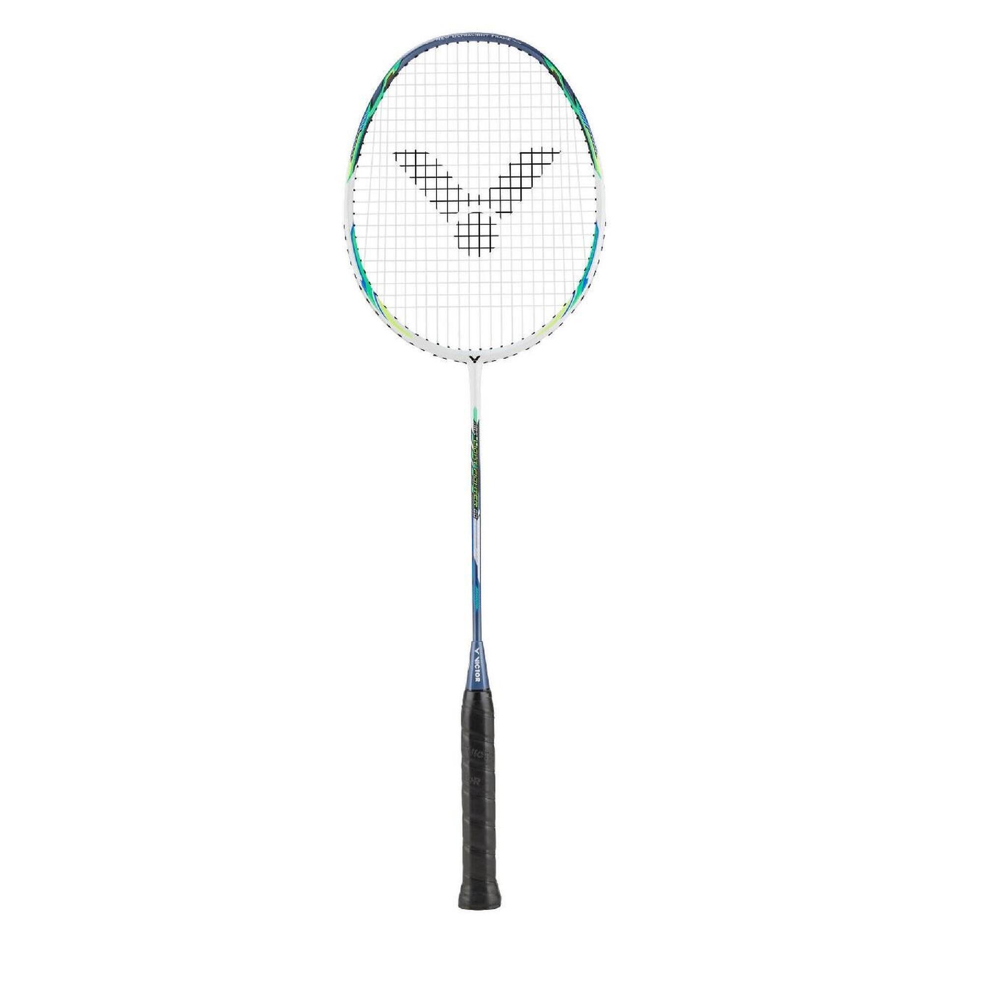 Victor - Raquette Victor Auraspeed Light Fighter 80 A - Raquette De Badminton - Blanc|bleu - No Size - Decathlon