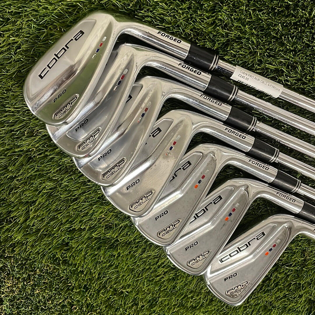 GRADE B-Cobra PRO AMP CELL 4-PW/Irons 3/3