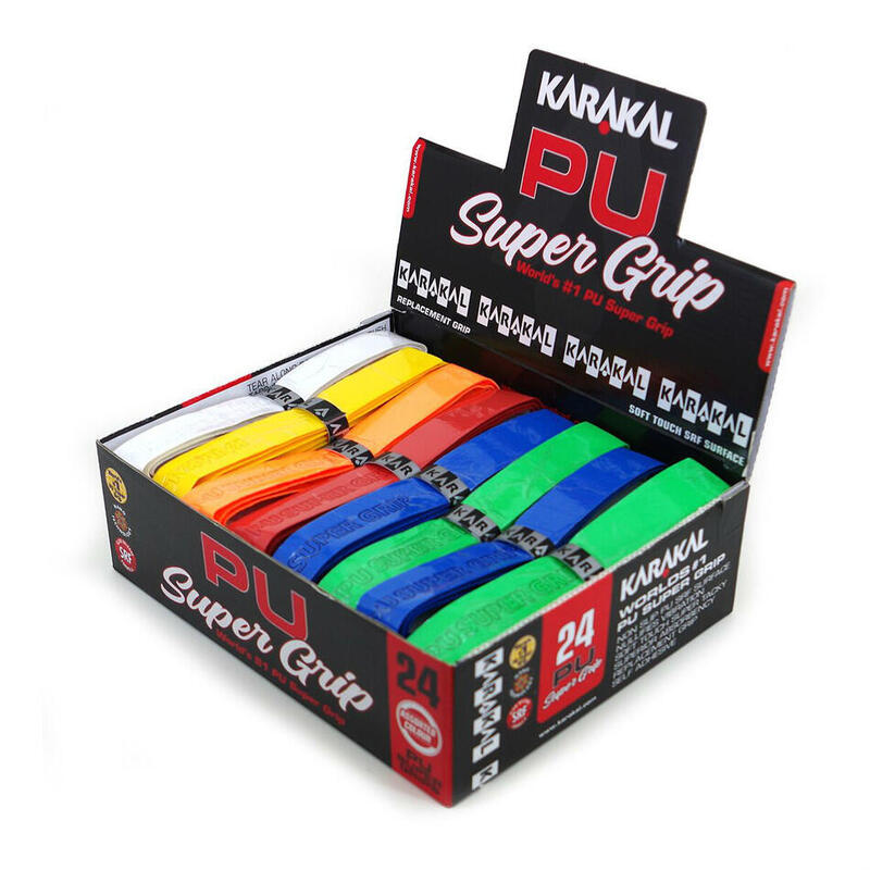 Grip de Squash Super PU 24x - Assorted