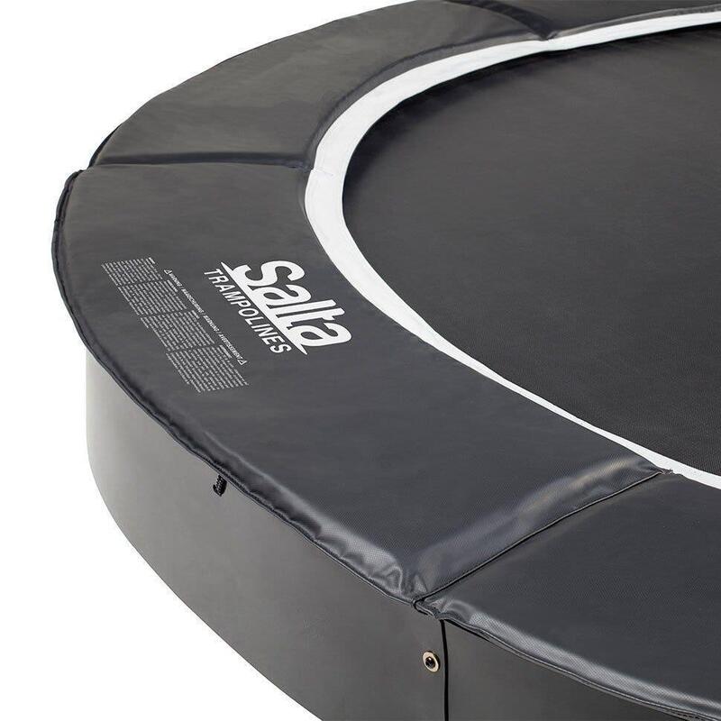 Trampoline - Royal Baseground Sports - 396 cm - Rond Zwart