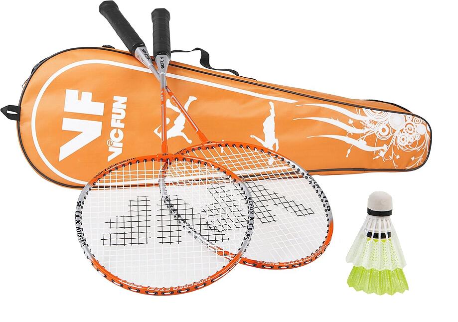 VICTOR Victor 2 Player Badminton Racket Set With Shuttles and Carry Bag