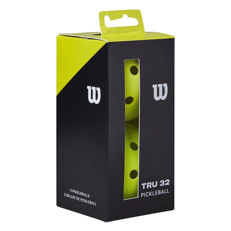 WILSON Wilson TRU 32 Outdoor Pickleball Balls - 2 Pack