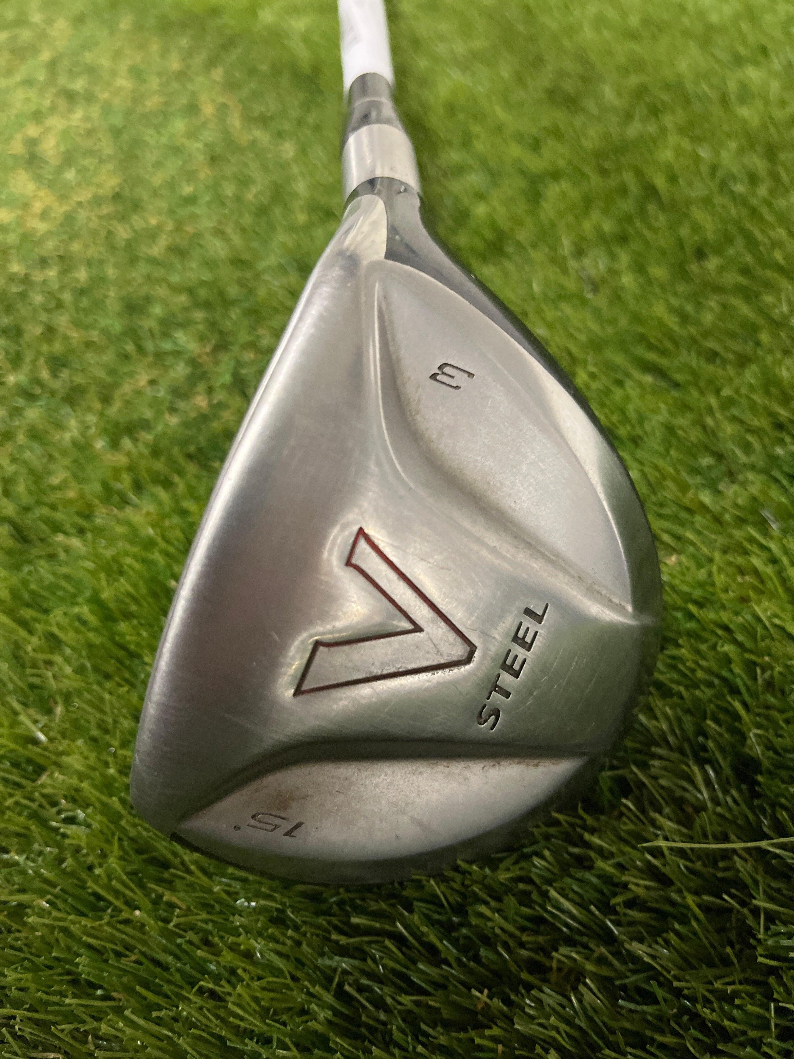 GRADE B-TaylorMade V Steel 3/15 FWY 1/4