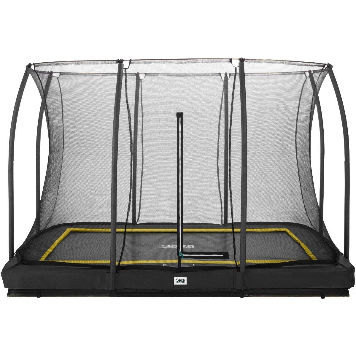 SALTA Trampoline - Comfort Edition Ground - 305 x 214cm - Rechthoekig Zwart