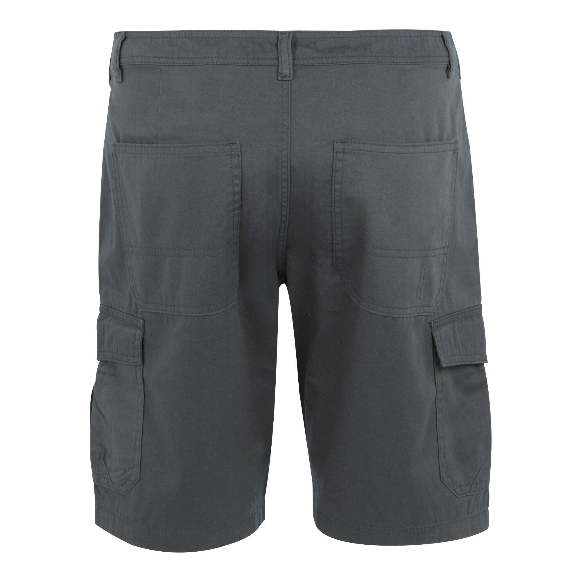 "Ruwan" Freizeitshorts für Herren Mittelgrau 2/5