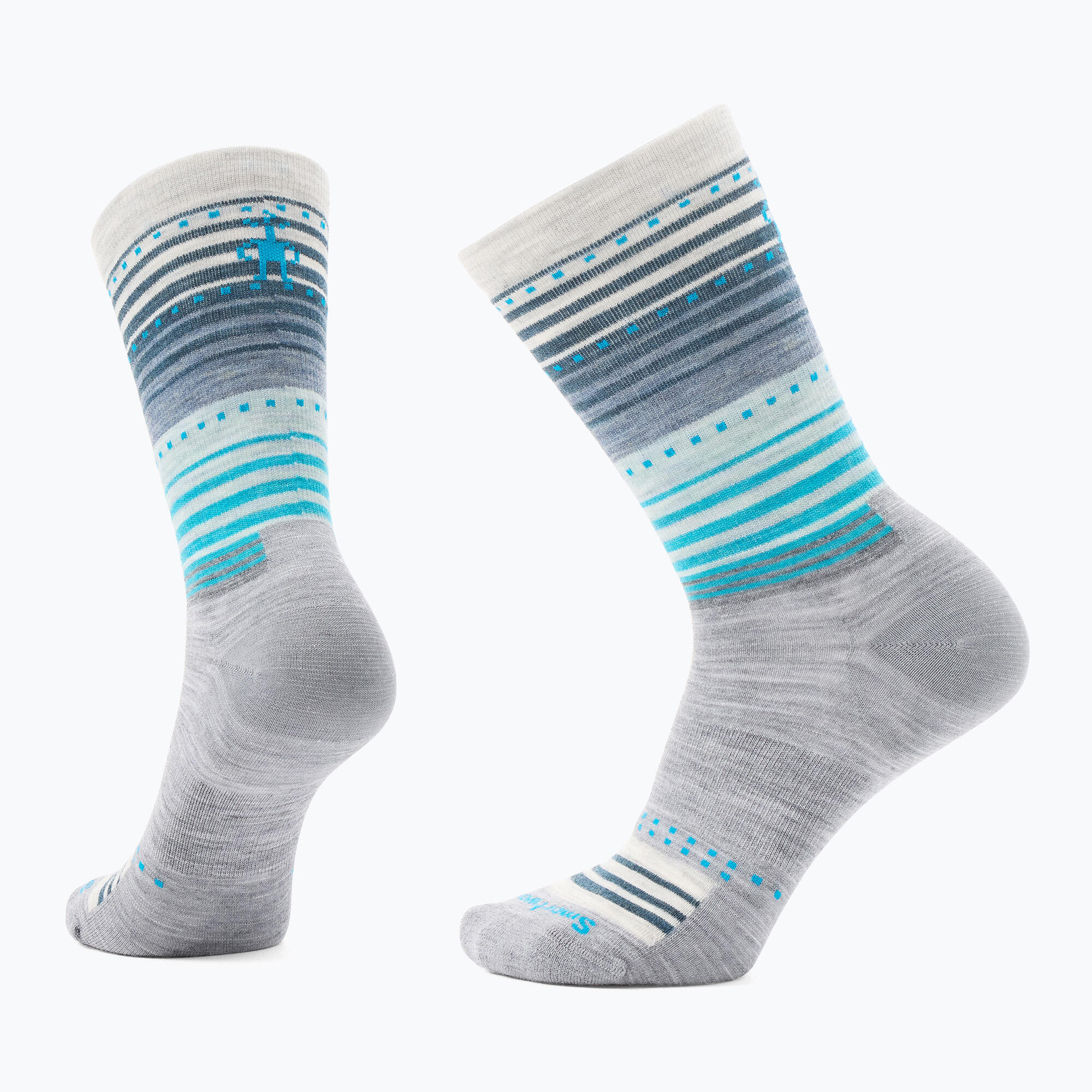 Meias de trekking Smartwool Everyday Stitch Stripe Crew 2/2