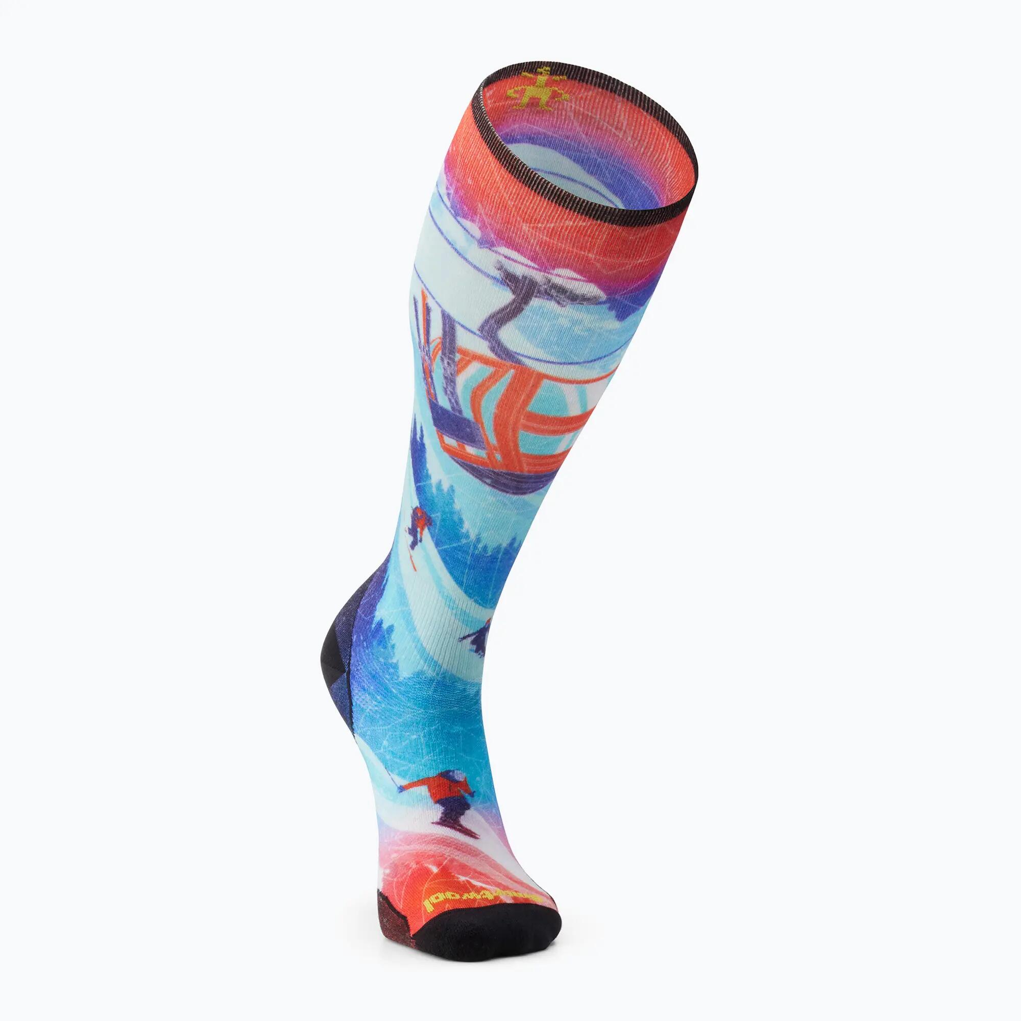 Calzini da sci OTC Smartwool Ski Zero Cushion Ski Day Print 2/3