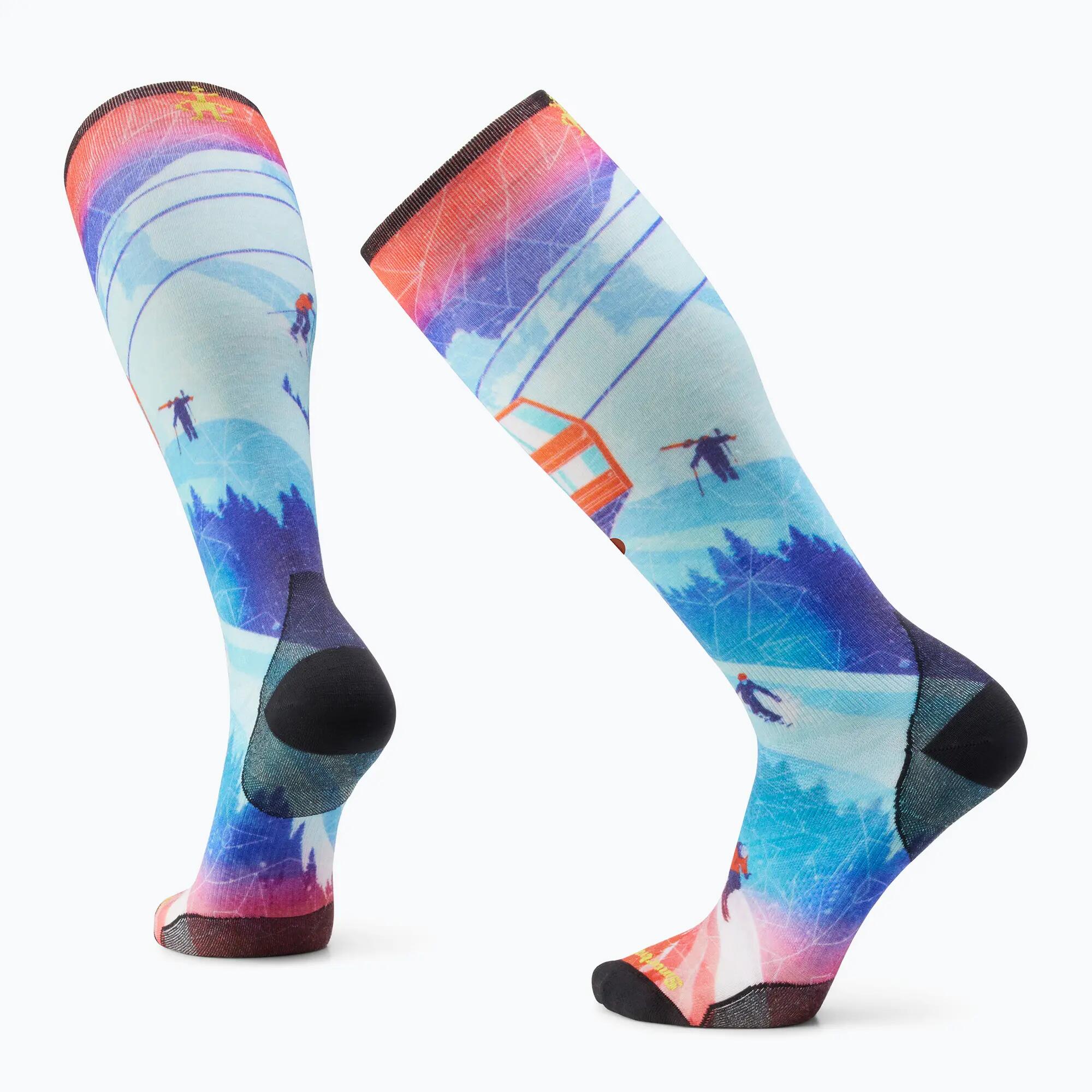 Calzini da sci OTC Smartwool Ski Zero Cushion Ski Day Print 3/3