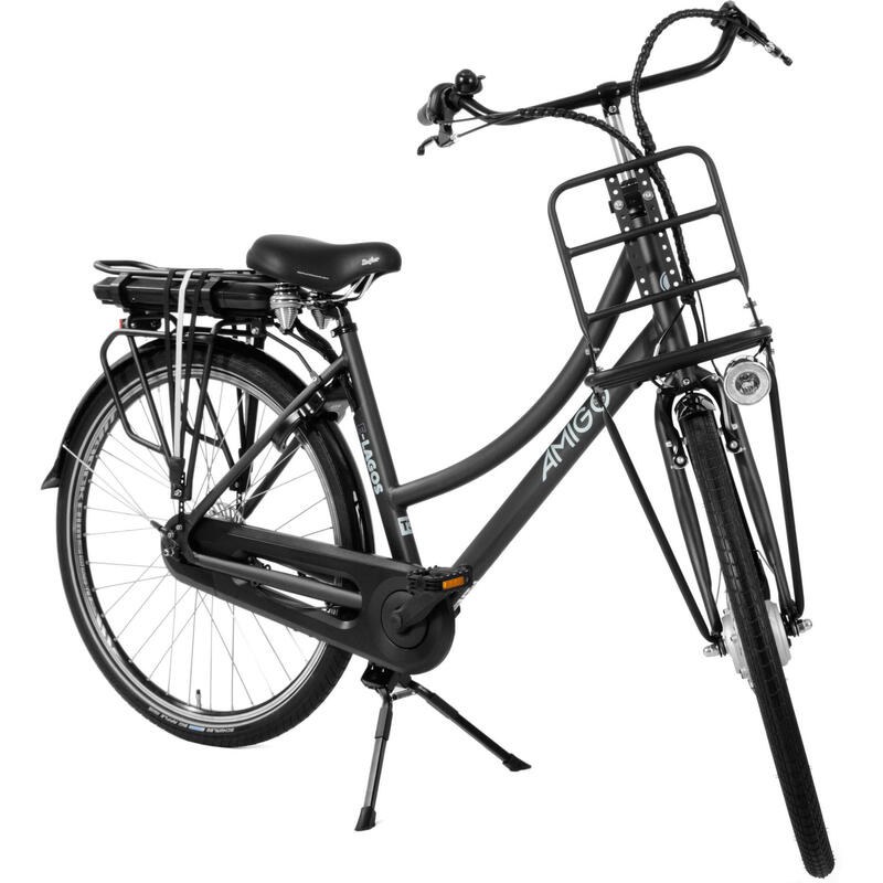 AMIGO Vélo transporteur électrique E-Lagos T3 28 Pouces 50 cm Femme 7SP