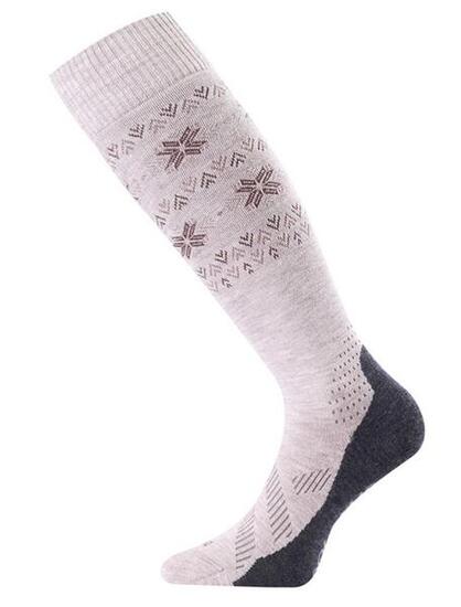 Chaussettes de ski en mérinos jusqu'aux genoux FWI