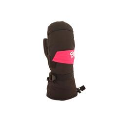JUNIOR Moufles de ski BLACK PINK
