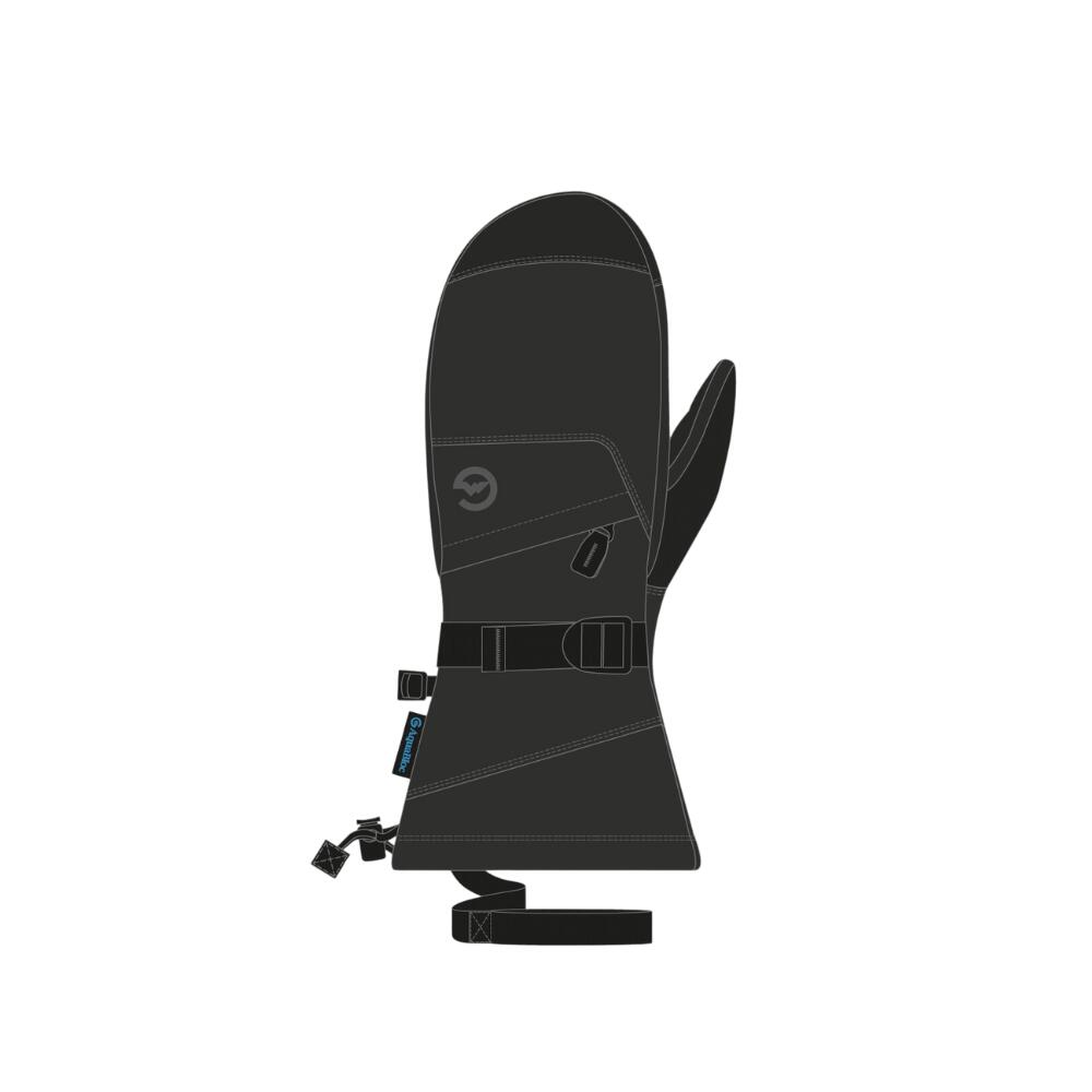 Gordini - Junior Moufles De Ski Black - Mitaines - Noir - 38 S - Decathlon