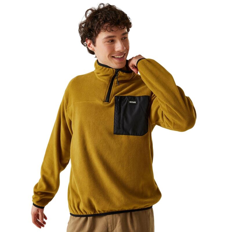 Haut Polaire FRANKIE Homme (Jaune Orangé)