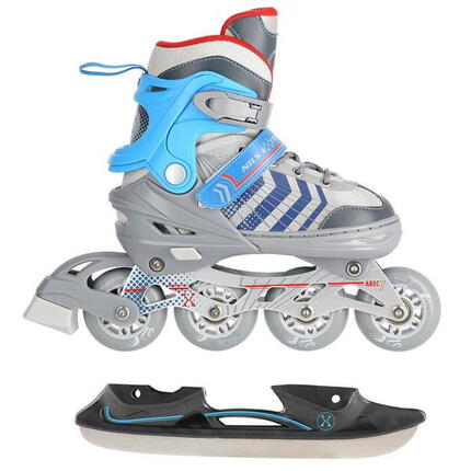 Patin à glace avec lame de hockey interchangeable 4 en 1 NH18190 Nils Extreme