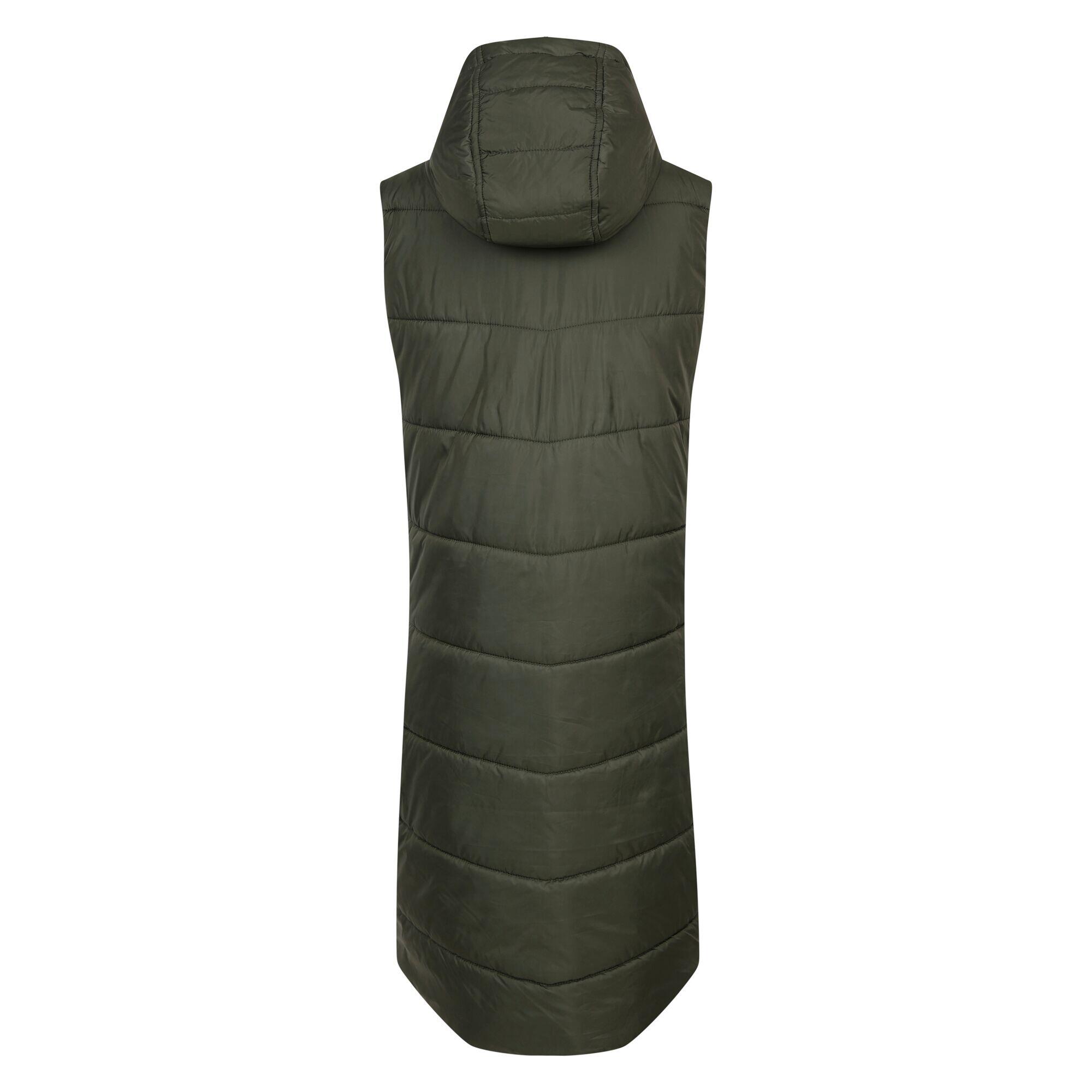 Veste Sans Manches DISTINGUISH Femme (Kaki Foncé) 2/5
