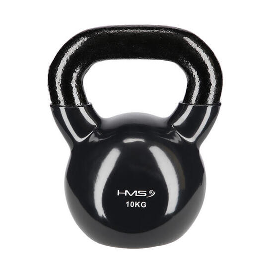 Kettlebell aus gusseisen mit vinylbeschichtung HMS KNV