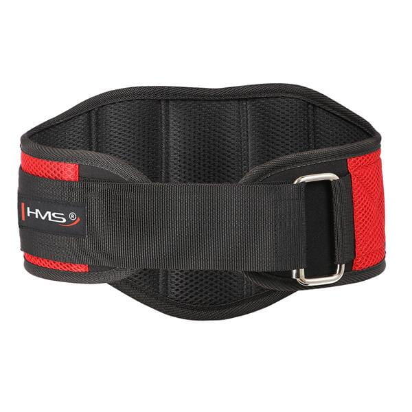 Hms - Ceinture D'Haltérophilie Pa3449 Hms - Ceinture Lombaire - Noir|rouge - 40 M - Decathlon
