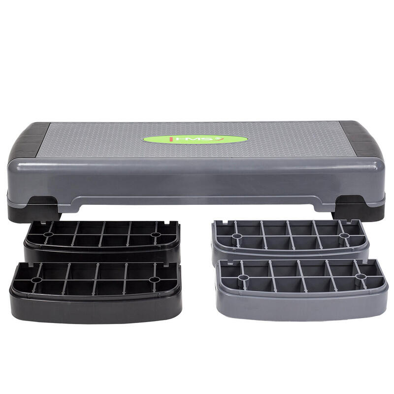 Step na aerobik HMS AS005 šedý