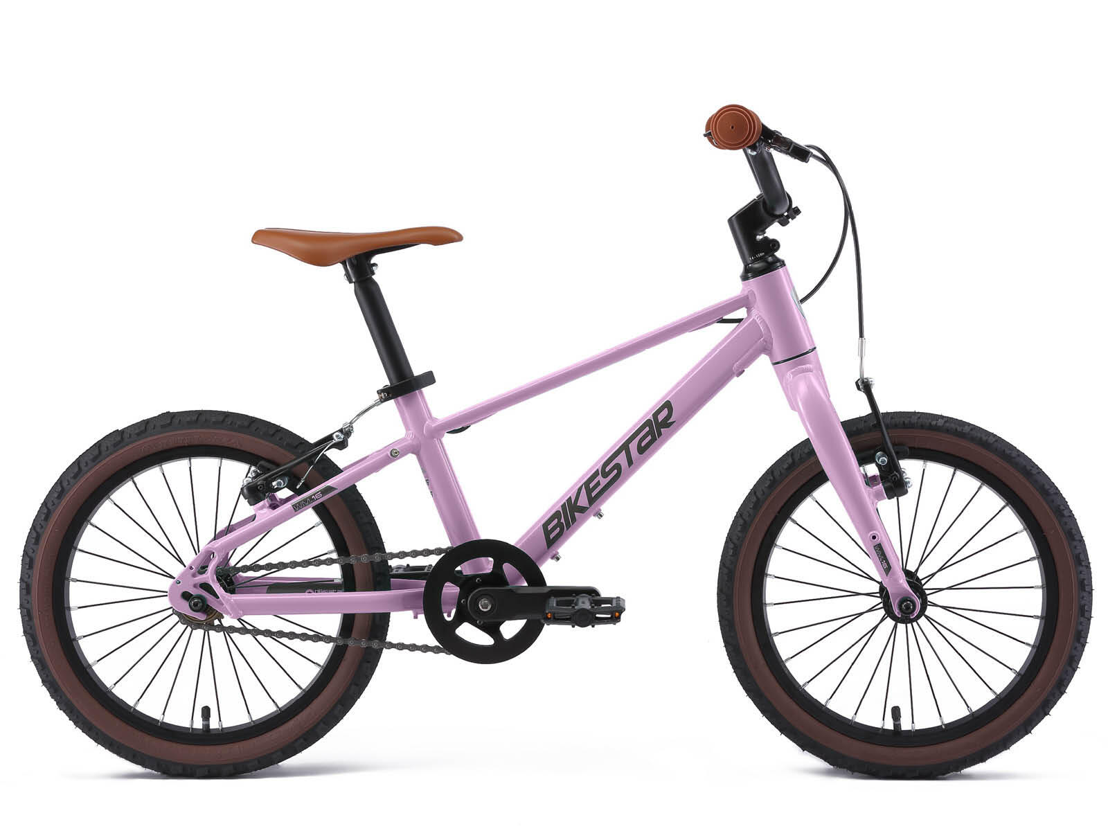 BIKESTAR Bikestar kinderfiets lichtgewicht 16 inch 1 speed roze