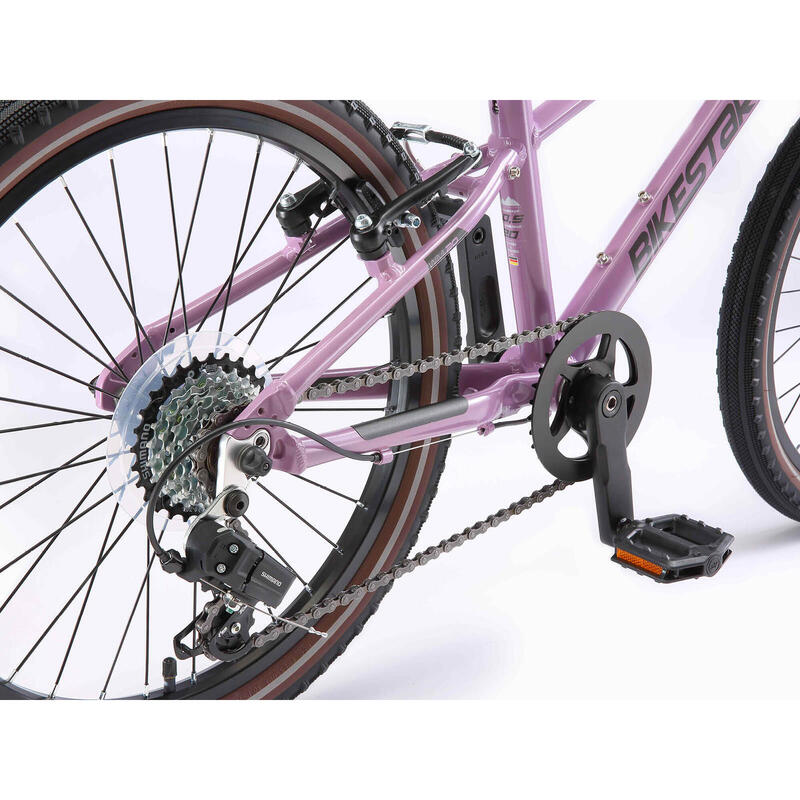 Bikestar kinderfiets lichtgewicht 20 inch 7 speed roze