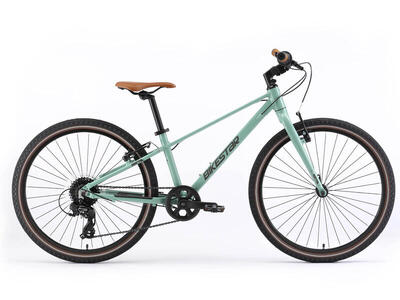 Bikestar jeugdfiets lichtgewicht 24 inch 8 speed groen