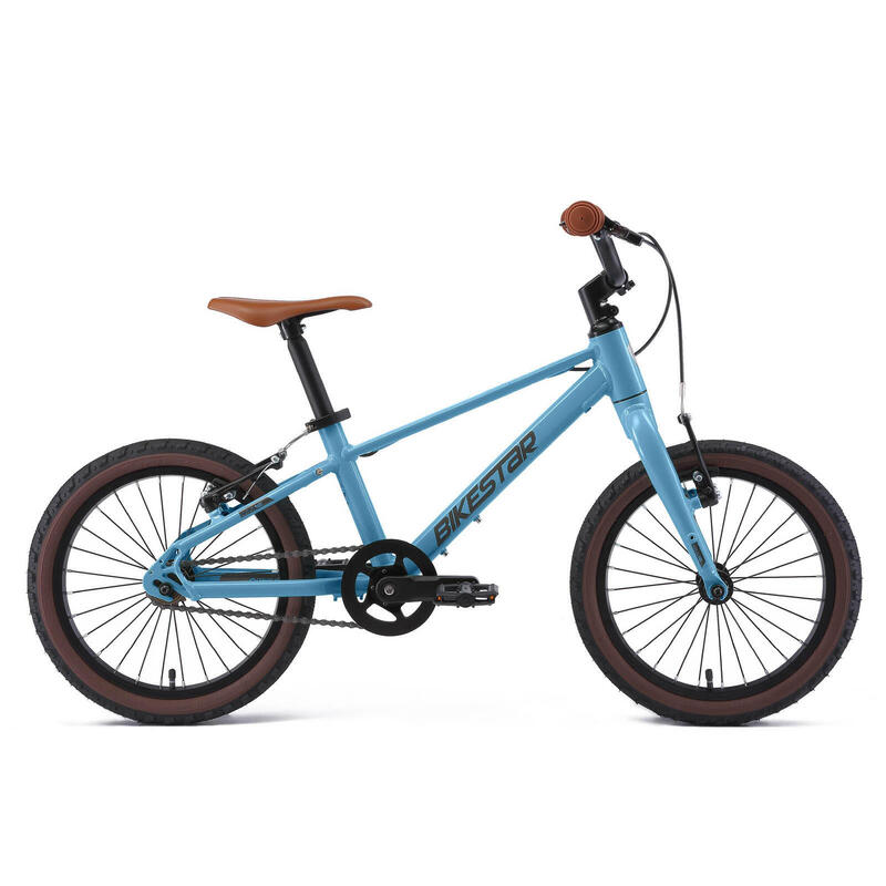 Bikestar kinderfiets lichtgewicht 16 inch 1 speed blauw