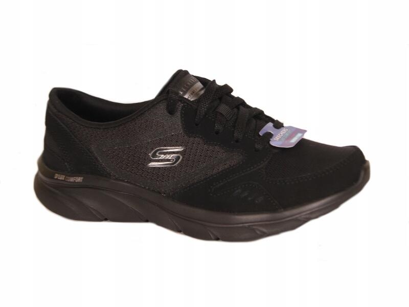 BUTY damskie SKECHERS 104337-BBK siateczkowe WYPRZEDAŻ 36 1/7