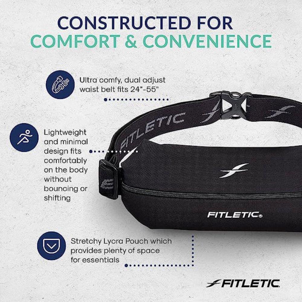 Ceinture 1 poche élasthanne Fitletic 7/7