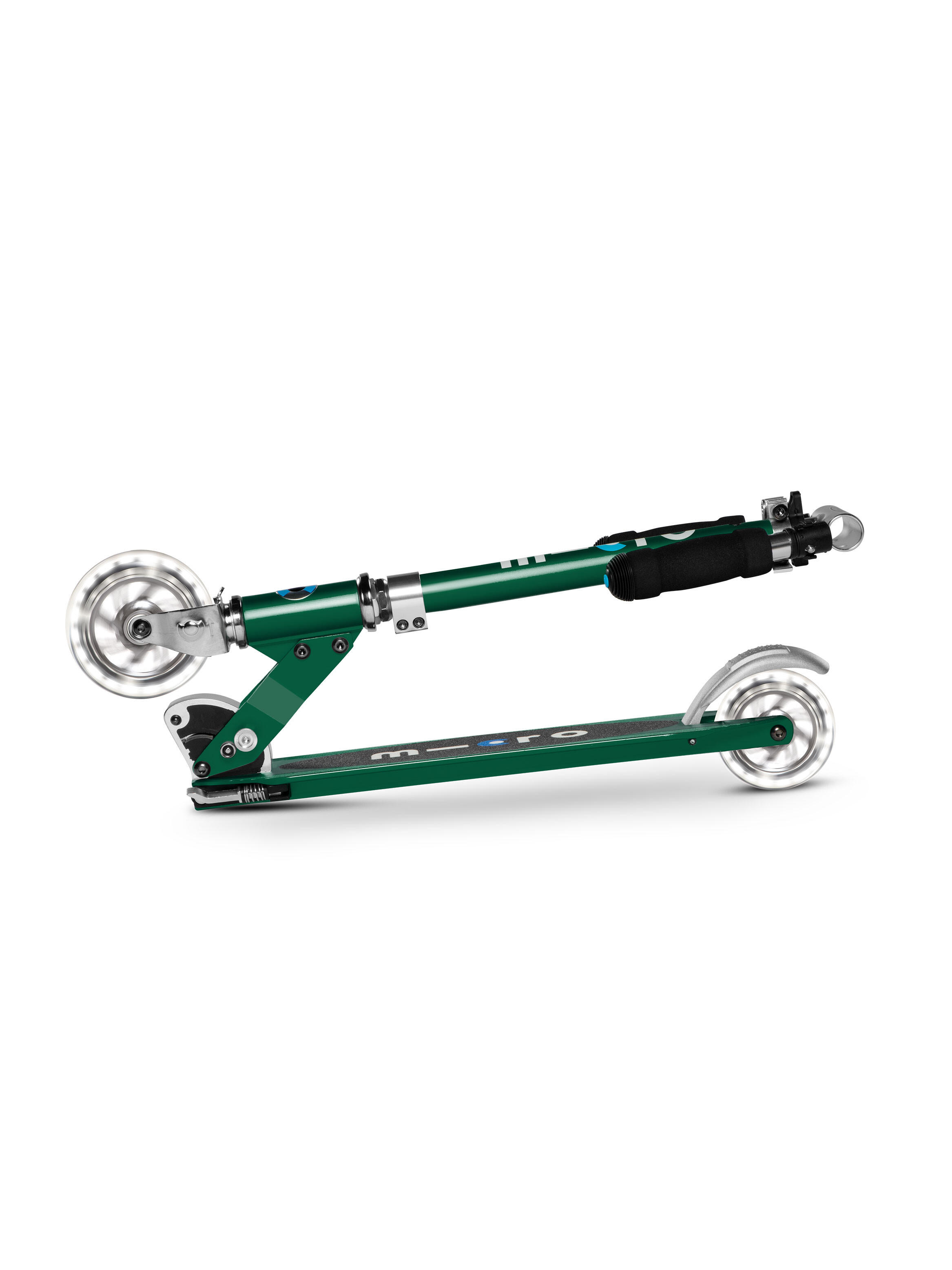 Patinete Infantil 2 Ruedas Micro Sprite LED Verde 6/7