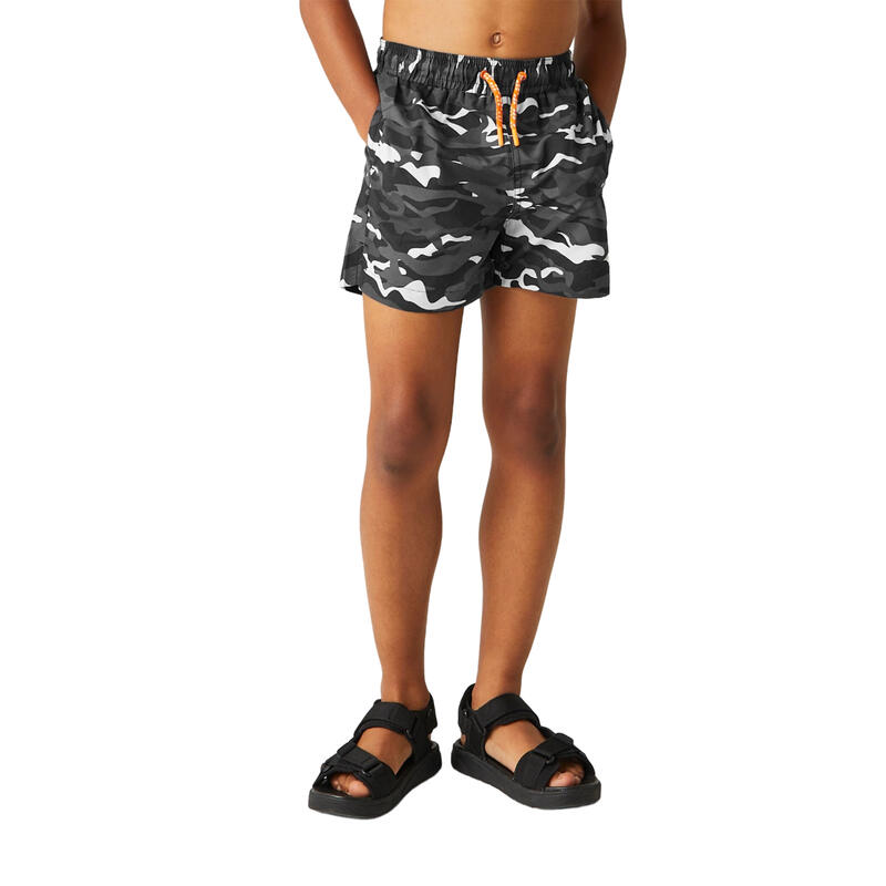 Short De Bain SKANDER Enfant (Noir)