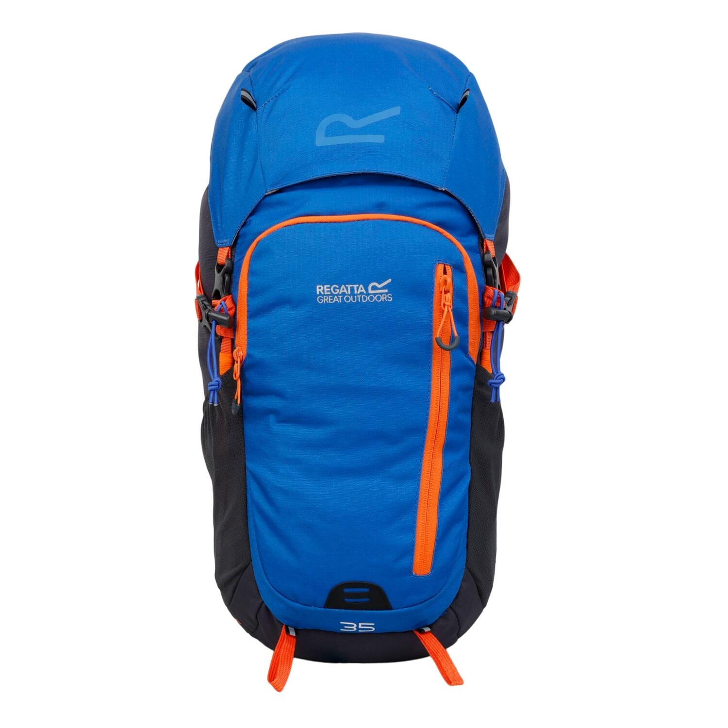 REGATTA 35L Zaino Regatta Highton V2 Blu Oxford Grigio Foca