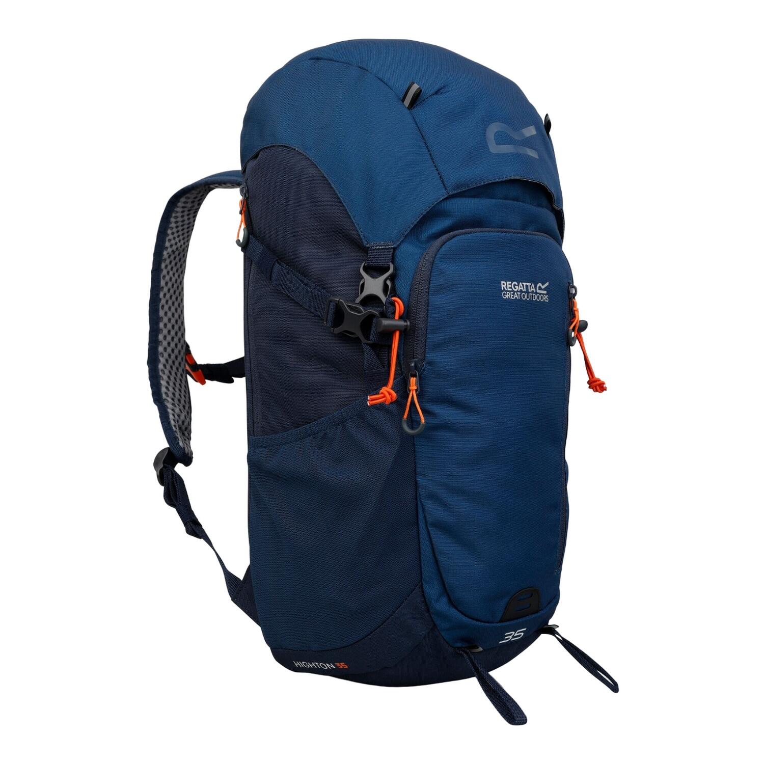 35L Zaino Regatta Highton V2 Blu Navy Denim Scuro 3/4