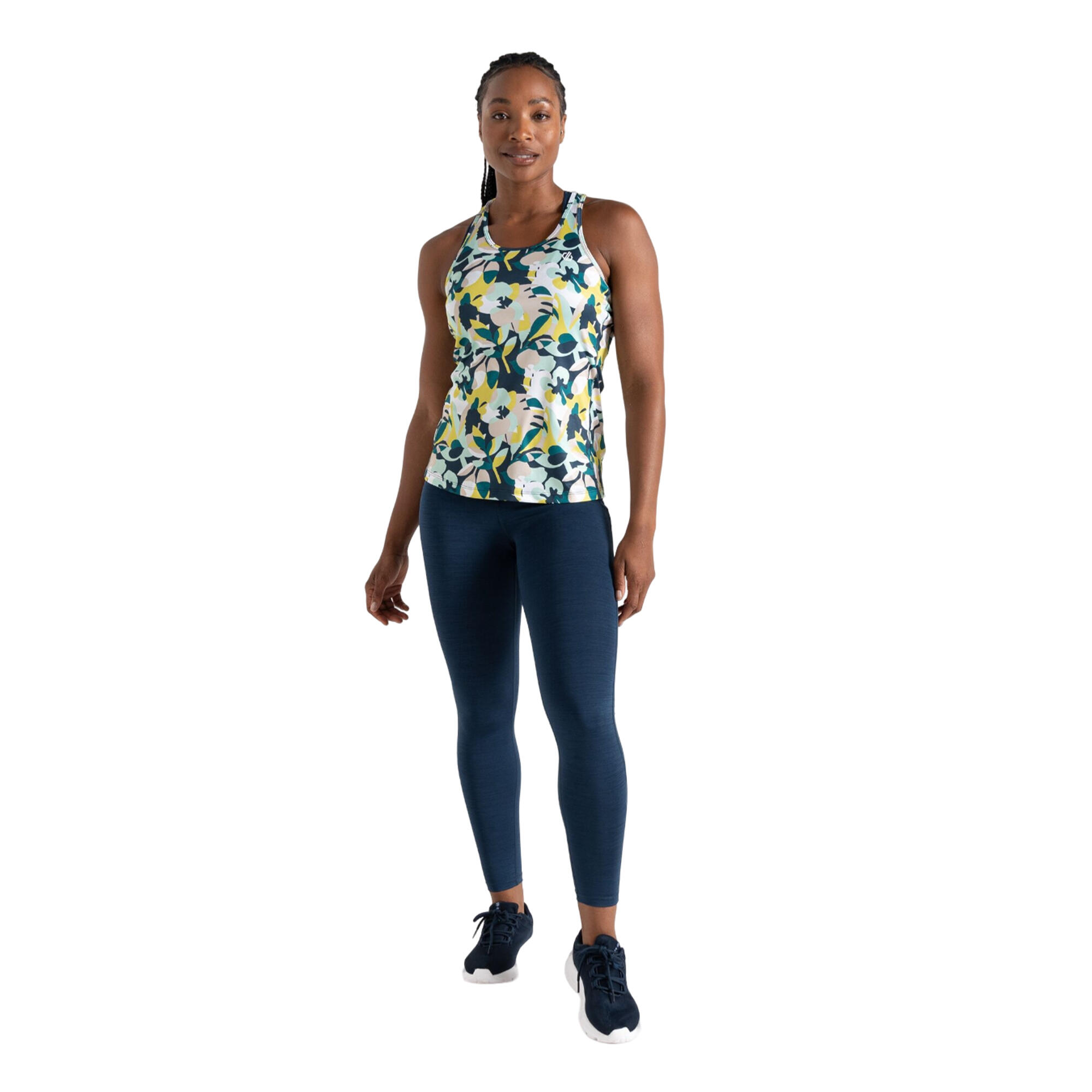 Dames Bolt Petal Tanktop (Maanlicht Denim) 3/4